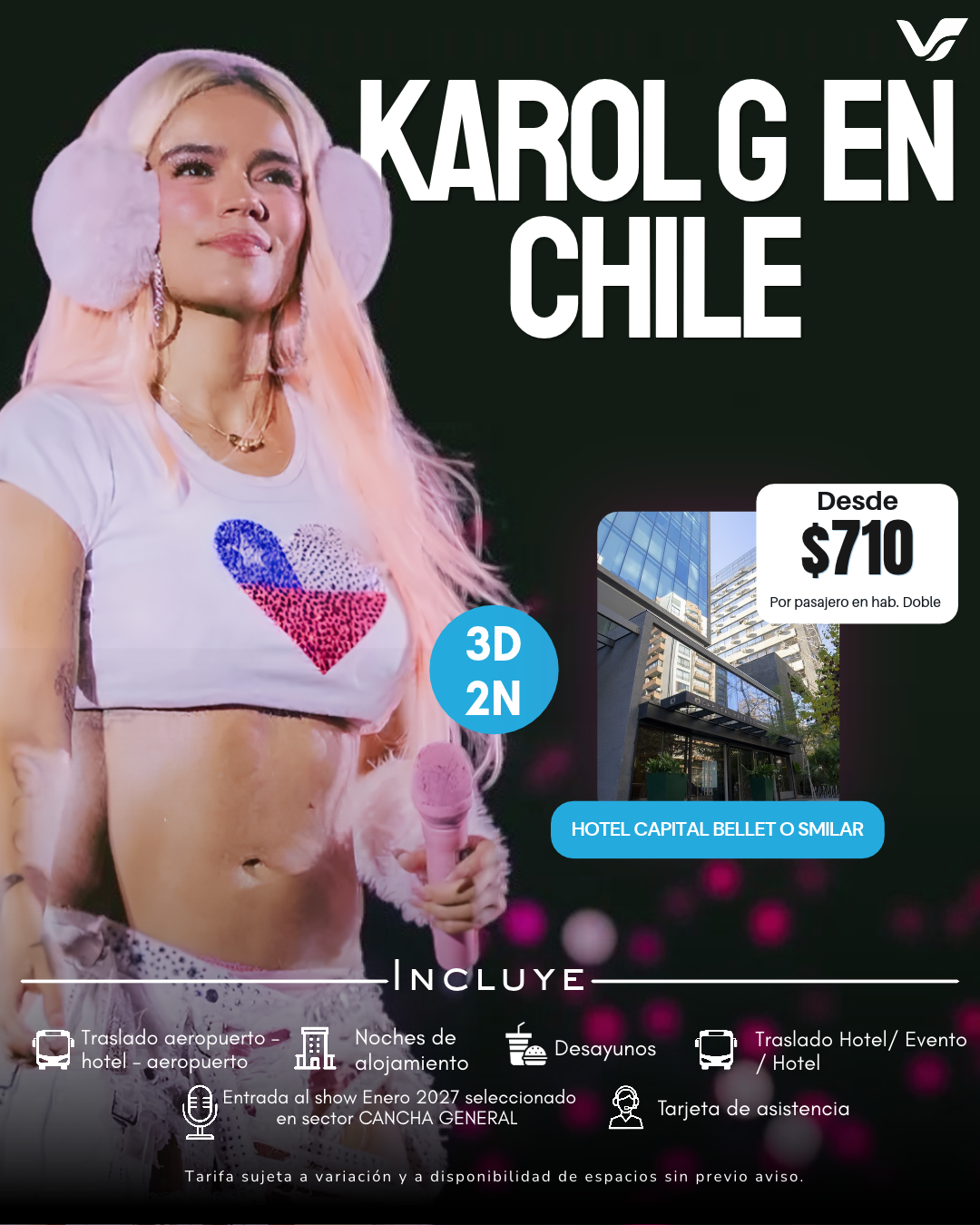 KAROL G EN CHILE
